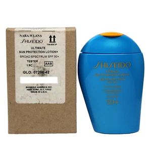 SHISEIDO ULTIMATE SUN PROTECTION LOTION+ SPF 50+ FOR FACE/BODY 100ML (T) - Picture 1 of 1