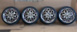 20 INCH DOLCE DC6 SET FOUR ALLOY WHEEL WITH TIERS READY TO USE TOYOTA BMW AUDI - Picture 1 of 21