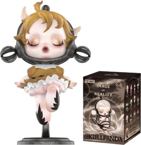 Figure POP MART SKULLPANDA serie Image of Reality, SKULLPANDA Blind Box Figure - Foto 1 di 12