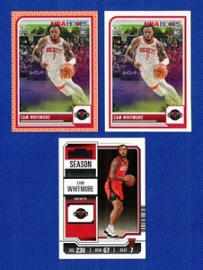 CAM WHITMORE RCs 3x Lot of 2023-24 Panini NBA Hoops & Contenders Rookie Cards - Picture 1 of 2