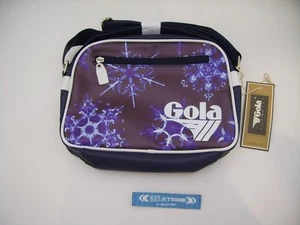 Gola Bag Small Mini Redford Flake CUC005 Navy White Blue White - Picture 1 of 2