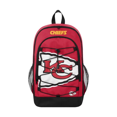 NFL Kansas City Chiefs Big Logo Bungee Rucksack Backpack Tasche Bag Football - Bild 1 von 4