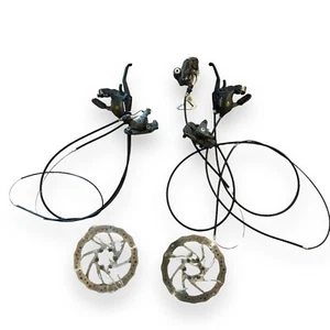 Tektro AF160/R140 Hydraulic Disc Mountainbike Shimano Bremsenset 160mm Rotoren - Bild 1 von 18