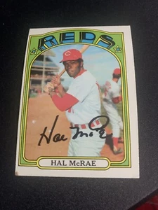 Hal McRae Autographed 1972 Topps #291 - Picture 1 of 2