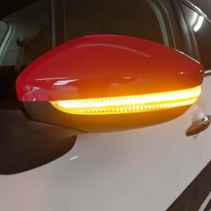 For Peugeot 208 2008 Citroen C3 C4 Dynamic LED Side Mirror Blinker Flowing Light - Picture 1 of 7