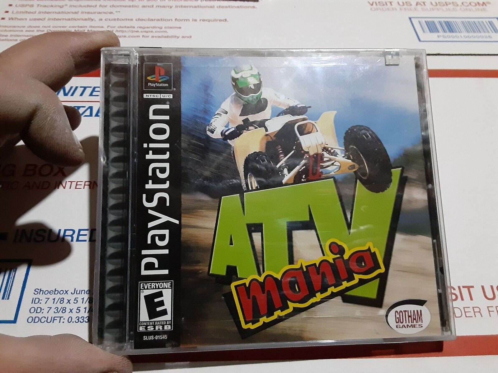 ATV Mania (Sony PlayStation 1, 2003) NEW SEALED CASE CRACKED 2