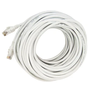 Cable Ethernet Cat 5E EE. UU. 30F cable de red a Internet RJ45 Lan 10 M medidor 30Ft 30 F - Imagen 1 de 3