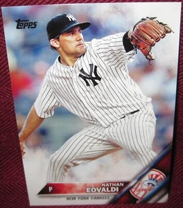 2016 TOPPS #168 NATHAN EOVALDI BASE CARD NM-MT - Picture 1 of 2