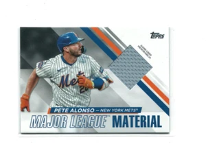 Actualización Topps 2024 Béisbol Pete Alonso Materiales de Grandes Ligas - Imagen 1 de 2