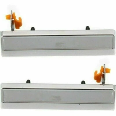 Nuevo juego de 2 manijas de puerta exteriores cromadas para Chevrolet S10 1976-1994 Foto 1 de 4