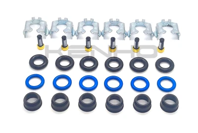 Injector repair oring seal kit for 2005-2007 Saab 9-7X 4.2L 6cyl LL8 12589465 - Image 1 of 4