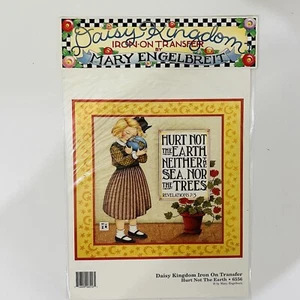 NEW 1990 Daisy Kingdom Hurt Not The Earth 6556 Iron On Fashion Transfer 11889 - Picture 1 of 3