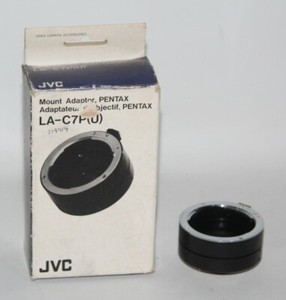 JVC LA-C7P(U) - Pentax K Mount Lens Adapter Ring - vgc