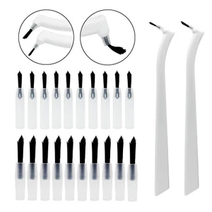 Dental Disposable Brush Tapered Tips & Handle Composite Bonding Etching Varnish - Picture 1 of 19