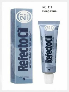 RefectoCil Tint NO2.1 DEEP BLUE Eyelash Lash Eyebrow Tinting Colour Dye Eyes - Picture 1 of 3
