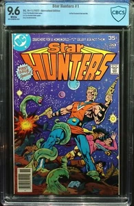 Star Hunters #1 1977 Comic CBCS 9.6 Newsstand! 1st. App. Of The Star Hunters! - Picture 1 of 2