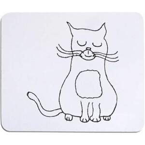 'Relaxed Cat' Mouse Mat / Desk Pad (MO00019870)