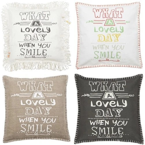 Kissen Britt Cozz Dekokissen Sofakissen 2LIF Cushion Landhausstil 50x50 cm Blyco - Bild 1 von 2