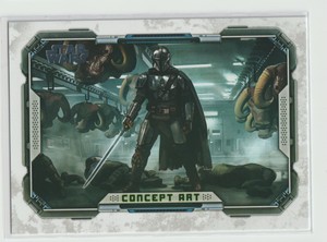 THE MANDALORIAN 2022 TOPPS STAR WARS: THE BOOK OF BOBA FETT CONCEPT ART CA-9
