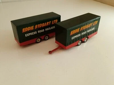 CORGI   RIMORCHI  " EDDIE STOBART "  DIE CAST MODEL   MODEL TRUCK - Immagine 1 di 4