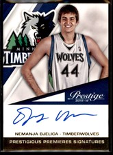 Nemanja Bjelica 2015-16 Panini Prestige Premieres Signatures Auto #PPS-NB