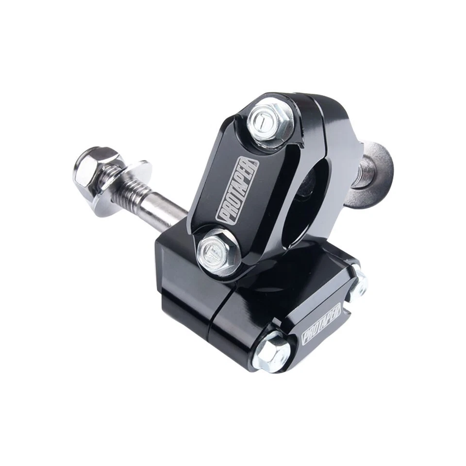 ProTaper Universal Rubber Mounted Handlebar Clamp Kit 1 1/8" Bars Black - Image 1 of 1