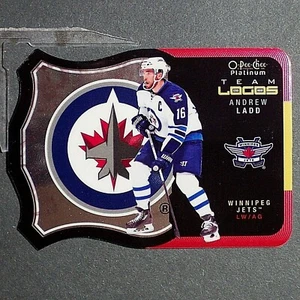 ANDREW LADD 2015-16 O-Pee-Chee Platinum Team Logo Die Cuts #T30 JETS - Picture 1 of 2