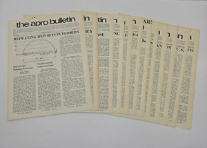 The A.P.R.O. BULLETIN Pamphlet Aerial Phenomena [Jan-Dec, 1976, Vol 24-25] UFO - Picture 1 of 13