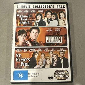 About Last Night / Perfect / St Elmo's Fire DVD 80's Movie Classics, Reg 4 VGC - Picture 1 of 4