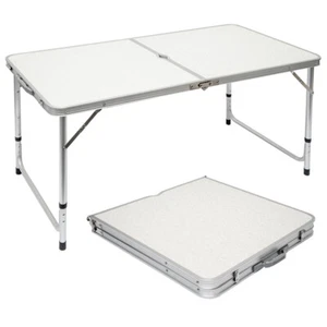 Campingtisch ca.120x60cm Klapptisch Koffertisch Falttisch Aluminium Tisch stabil - Bild 1 von 10