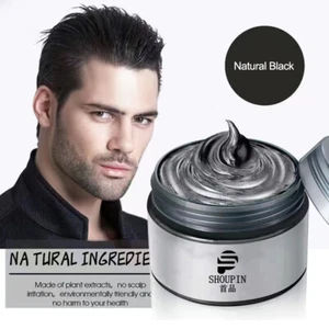 8 colori unisex lavabile fai da te colore capelli cera tintura fango crema modellazione temporanea - Foto 1 di 25