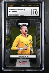 2018 Panini Prizm World Cup 25 Neymar Jr. CSG 10 - Picture 1 of 2