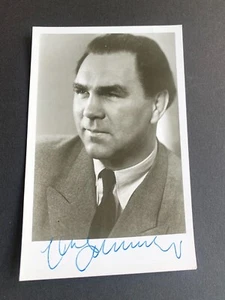 MAX SCHMELING (†2005) Weltmeister Boxen signed seltene Autogrammkarte 9x14 - Picture 1 of 1