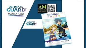 ULTIMATE GUARD - COMIC BAGS MANGA - 100 CON CIERRE - NUEVO/EMBALAJE ORIGINAL - Imagen 1 de 3