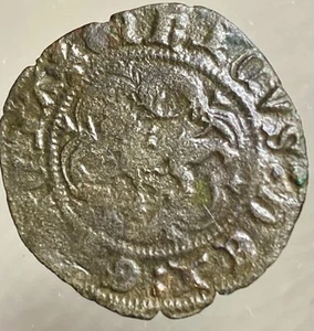 1400’s Medieval Coin 1406-1429 Kingdom Of Castile And Leon King John II Blanca - Picture 1 of 9