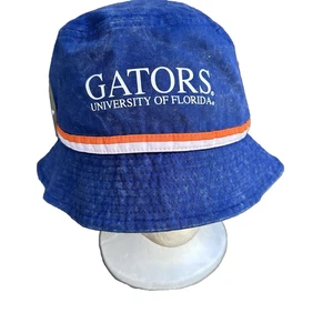 University of Florida Alligatoren Fischerhut Follett blau Baumwolle Acid Wash UF NCAA - Bild 1 von 14