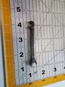 Vintage Plomb 3316 1/4" Angle Open End Wrench Panel Early Forge Style RARE USA - Picture 1 of 5