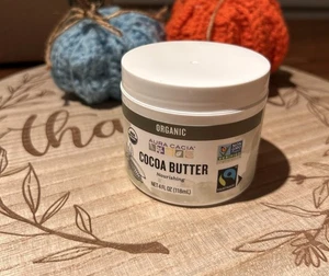 Aura Cacia Pflegende Bio Kakaobutter - 4 oz (118 ml) Pflegende Hautpflege - Bild 1 von 4