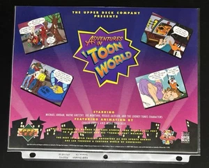 1993 Upper Deck Adventures in Toon World Promo Advertising L.Card Michael Jordan - Picture 1 of 2