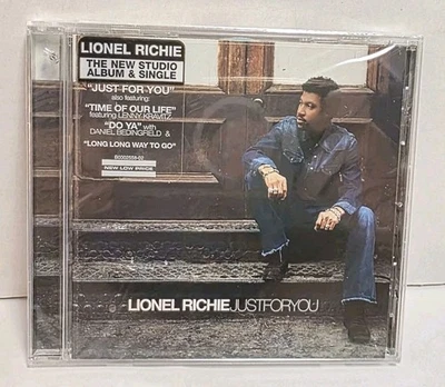 Sealed Just for You by Lionel Richie CD w/Hype Sticker Island Records *Pls Read* - Imagem 1 de 4