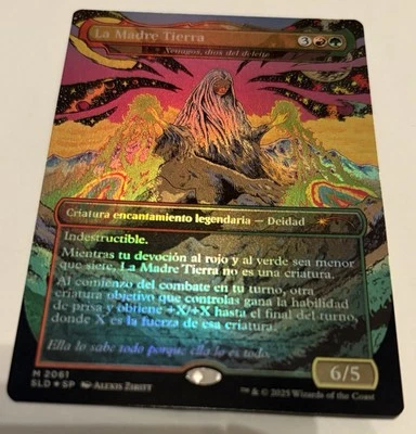 🌟 Xenagos, God of Revels La Madre Tierra SPANISH 🌈 FOIL SL NALAC MTG 🌟 - Image 1 of 2