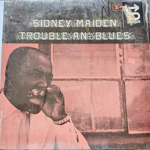 NM Shrinkwrap SIDNEY MAIDEN - TROUBLE AN' BLUES DG PRESTIGE BLUESVILLE BVL 1035 - Picture 1 of 4