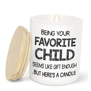 Mothers Day Gifts for Mom from Daughter Son - Favorite Child Long Lasting - Picture 1 of 8