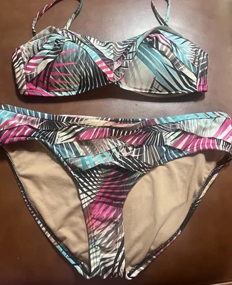 Nuevo Kenneth Cole NY Traje de Baño Bikini Conjunto de 2 piezas Talla Grande Foto 1 de 4