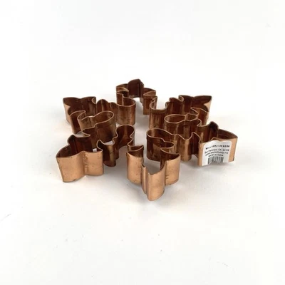 Williams Sonoma 7" Copper Snowflake Cookie Cutter #3657171 - Image 1 of 4