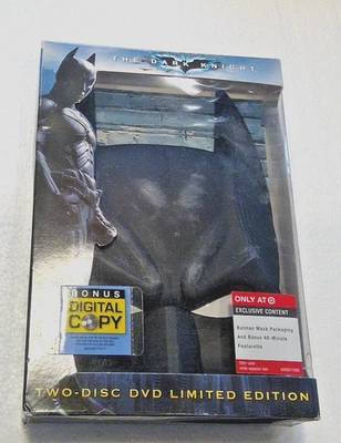 Batman The Dark Knight Two Disc Limited Edition in Mask Box has Shelf wear - Image 1 of 2