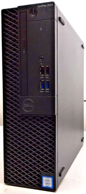 Dell OptiPlex 3050 Desktop PC Intel Core i5-7500 @ 3.40GHz 32GB RAM NO SSD - Image 1 of 4
