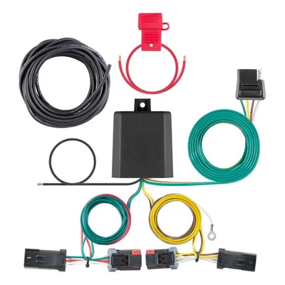 CURT 56344 Custom Wiring Harness, 4-Way Flat Output for Select Jeep Compass Foto 1 de 4