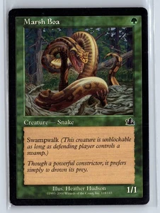 (3x) MARSH BOA – MTG Magic the Gathering Card – Prophecy – Common - Picture 1 of 6