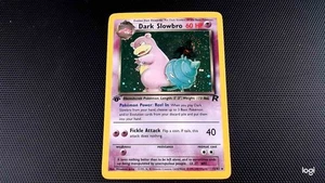 Dark Slowbro - Holo 12/82 - Team Rocket 1st Edition - Pokémon TCG MP - Picture 1 of 5